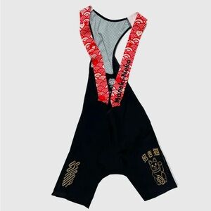 Ostroy Lucky Cat Cycling Bibs - women’s large